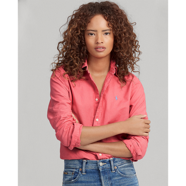 polo ralph lauren relaxed fit oxford shirt