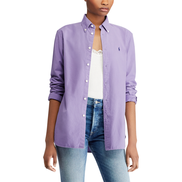 polo ralph lauren relaxed fit oxford shirt