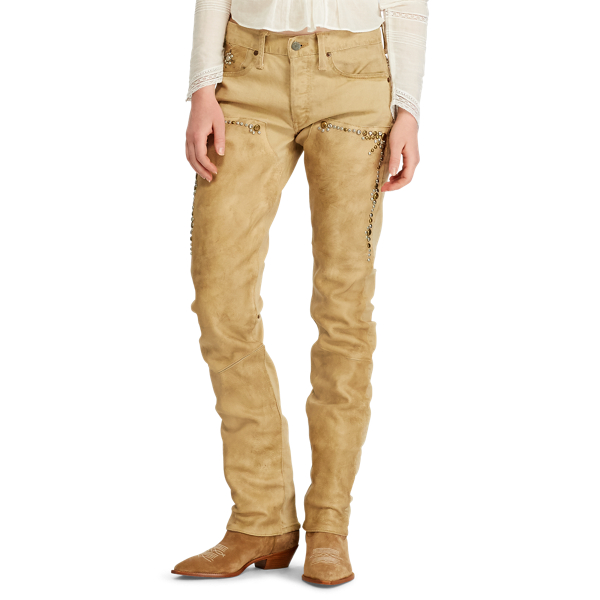 Jeans Femme Ralph Lauren Taille 26 Coupe Madison - Occasion Très Bon état, Bleu, Coupe Straight