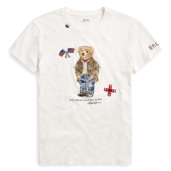 polo bear t shirt women's