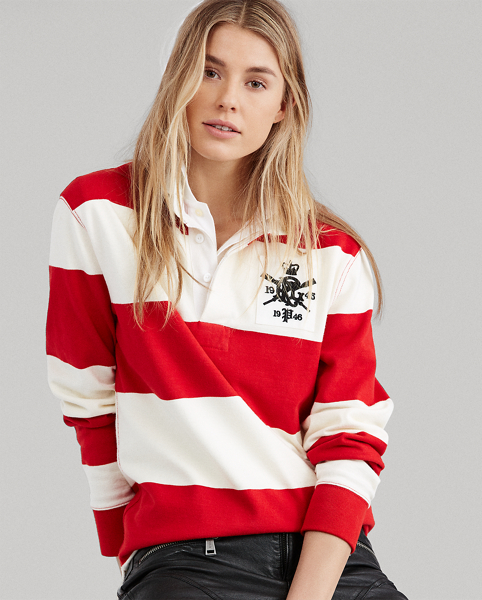 Monogram Cotton Rugby Shirt