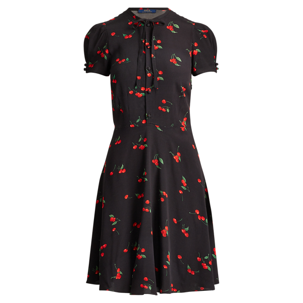 ralph lauren cherry dress