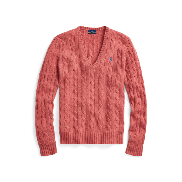 Pull en laine et cachemire torsadé