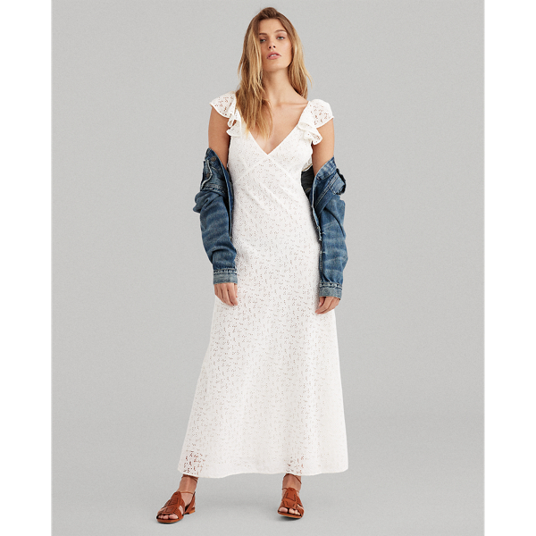 ralph lauren eyelet dress