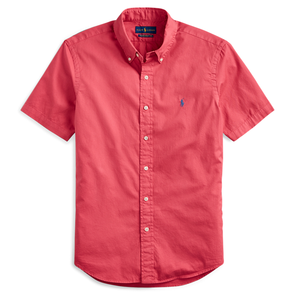 ralph lauren featherweight twill shirt