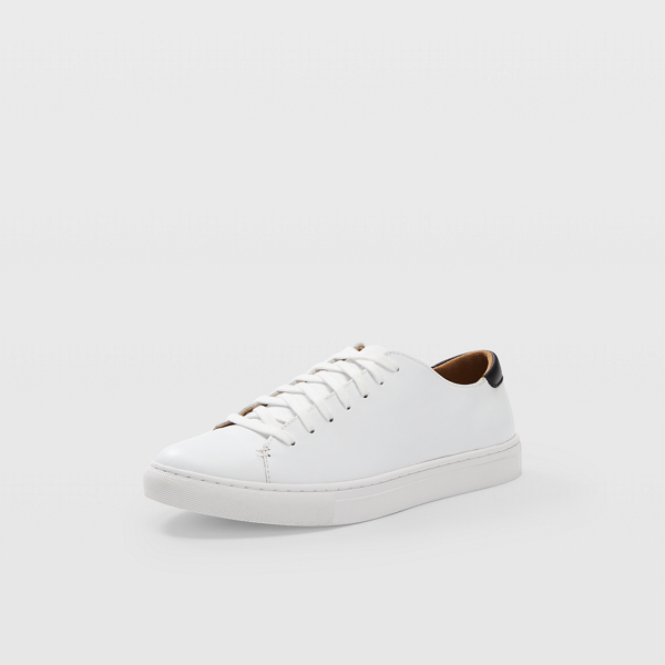 sneakers leather white