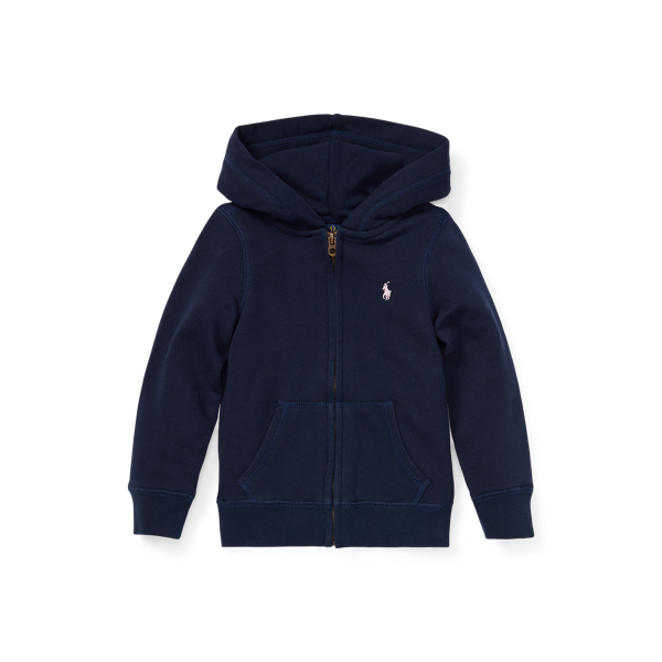 Girls' French Terry Hoodie | Ralph Lauren