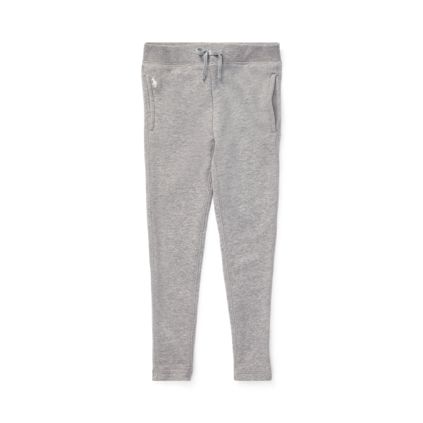 폴로 랄프로렌 여아용 레깅스 Polo Ralph Lauren French Terry Legging,Light Grey Heather