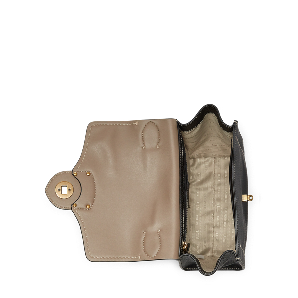 Leather Crossbody Satchel Bag Ralph Lauren UK