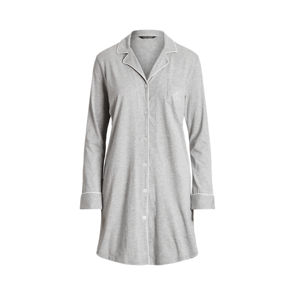 Chemise de nuit en modal et coton