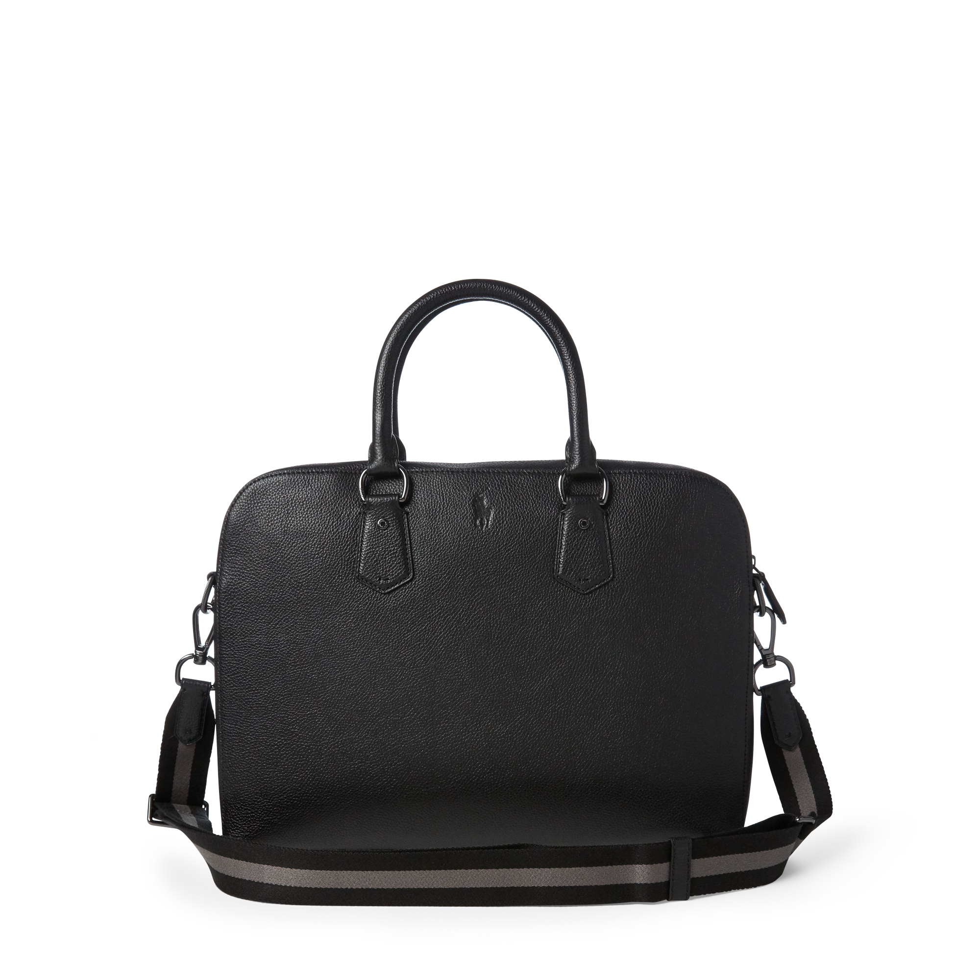 Ralph Lauren Pebbled Leather Briefcase. 3
