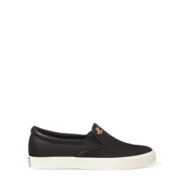 ralph lauren slip on trainers womens