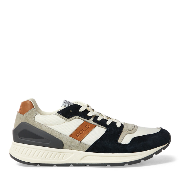 polo ralph lauren men's train 100 sneakers