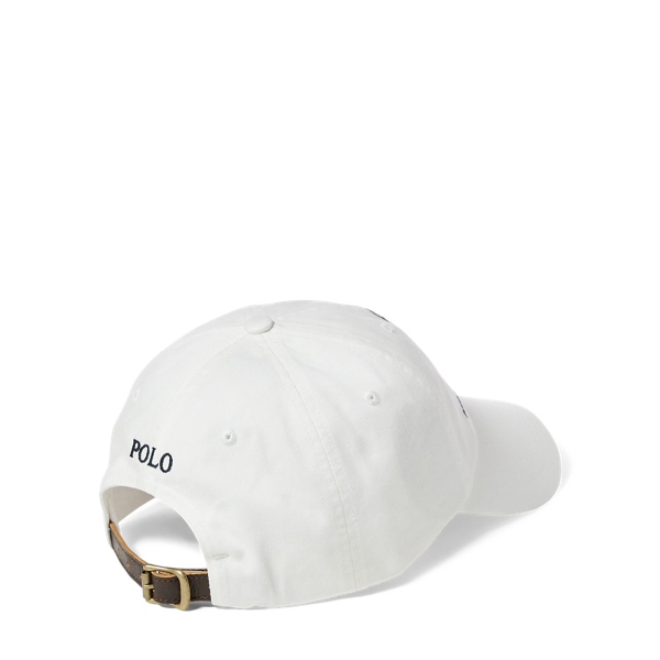 polo bear cap white