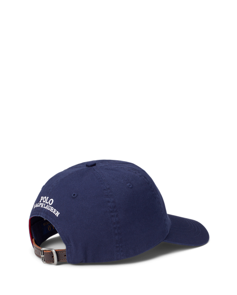 polo bear cotton chino cap