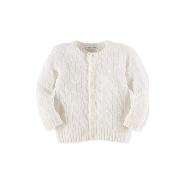 Cardigan in cashmere a trecce Ralph Lauren Bambino Abbigliamento Maglioni e cardigan Cardigan 
