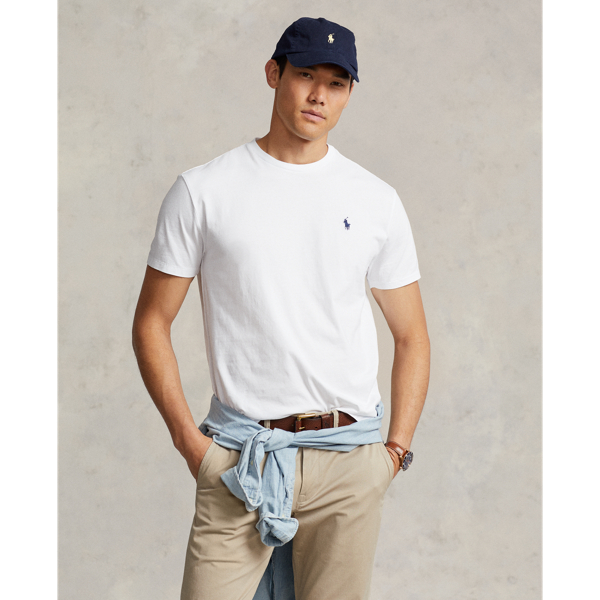 Men's Classic Fit Jersey Crewneck T-Shirt | Ralph Lauren