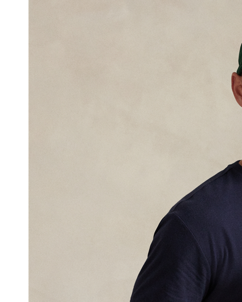 Washed for a perfectly broken-in look and feel, this cotton T-shirt is a Polo essential you'll reach for again and again.