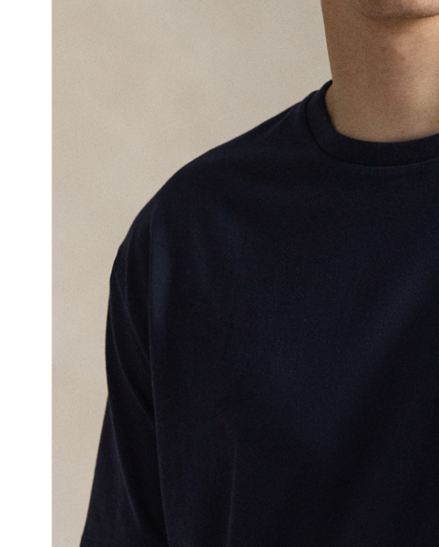 Washed for a perfectly broken-in look and feel, this cotton T-Shirt is a Polo essential you'll reach for again and again.