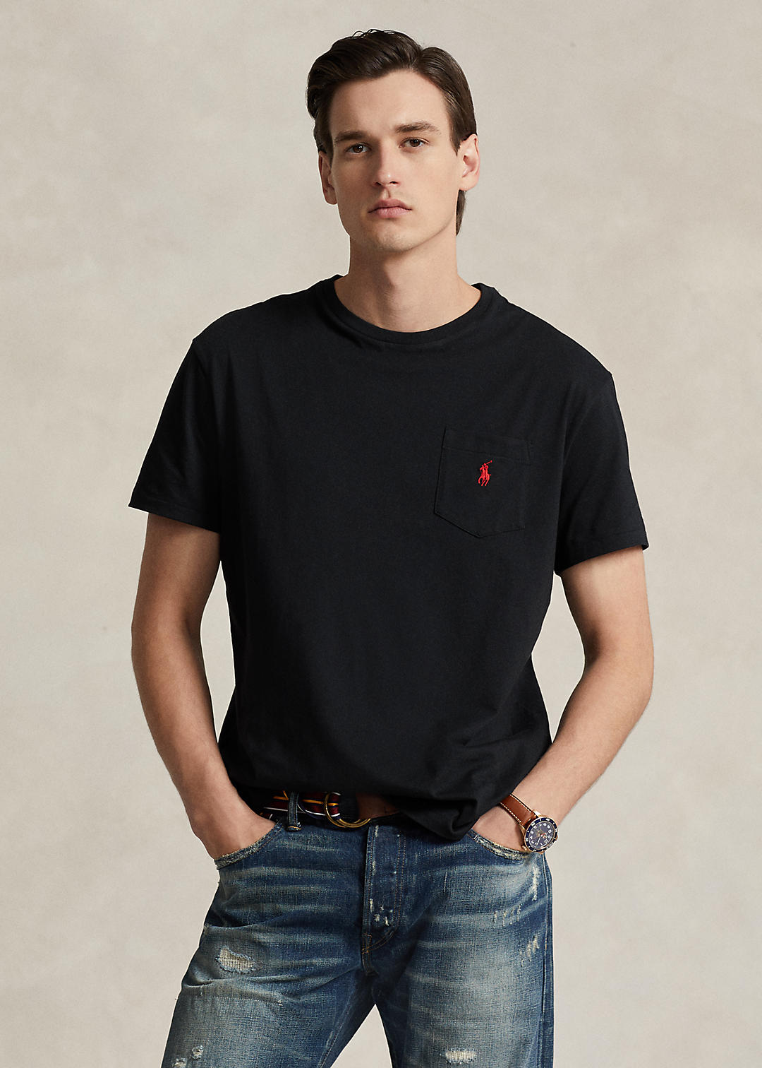 Classic Fit Jersey Pocket T-Shirt - All Fits
