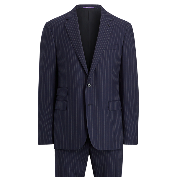 Gregory Striped Wool Suit