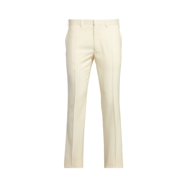 Pantalon Gregory en gabardine de laine
