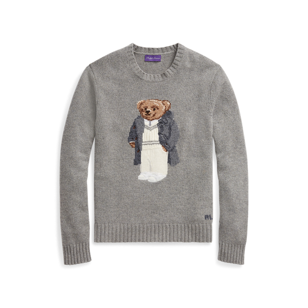 ralph lauren bear sweater