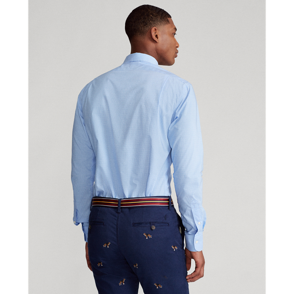 Chemise Homme Habillée MAROL - Blanc Satin, Manchettes Françaises, Taille 17.5 - Neuve Avec étiquettes