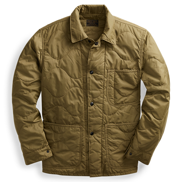 rrl quilted chore jacket
