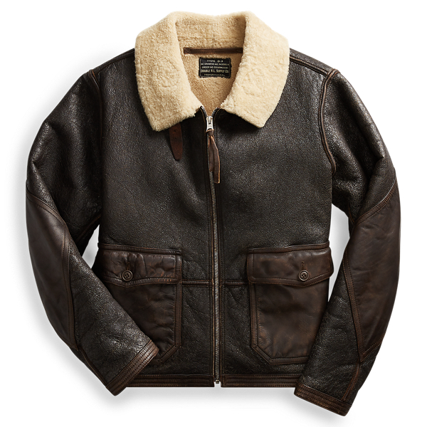 rrl shearling jacket