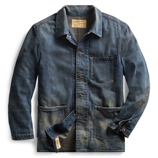 rrl denim chore jacket