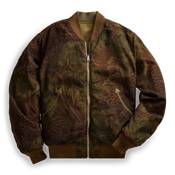 rrl reversible flight jacket