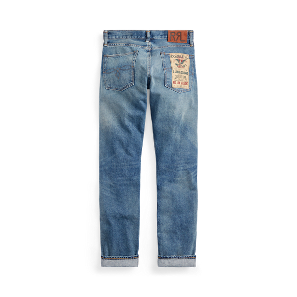 RRL Lage rechte pijp Lansford Selvedge jeans 3