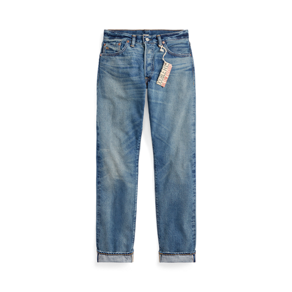 RRL Lage rechte pijp Lansford Selvedge jeans 2