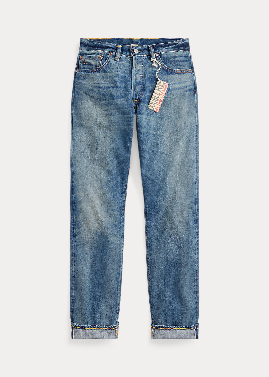 RRL Lage rechte pijp Lansford Selvedge jeans 2