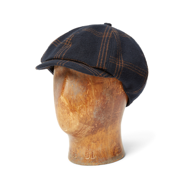 ralph lauren newsboy cap