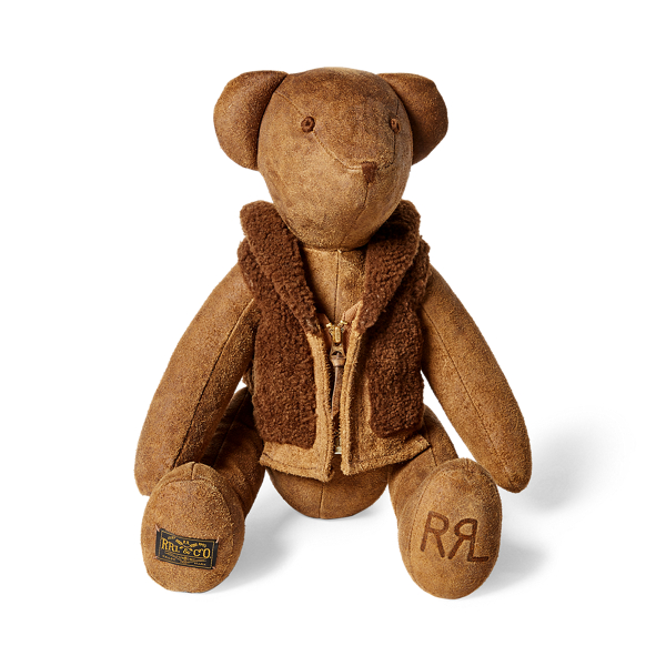 Limited-Edition Suede Bear