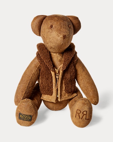 Limited-Edition Suede Bear