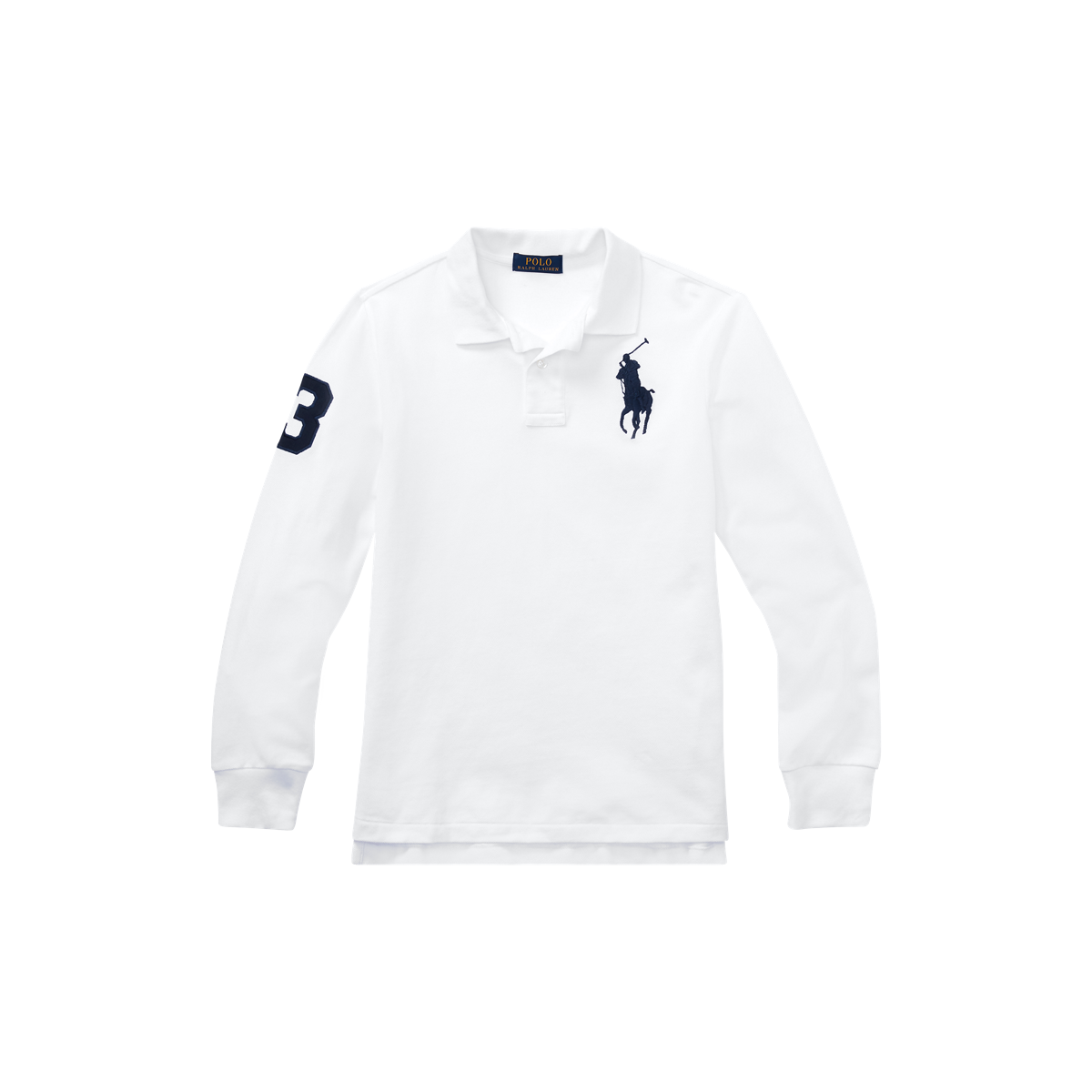 Big Pony Long-Sleeve Polo Shirt | Ralph Lauren