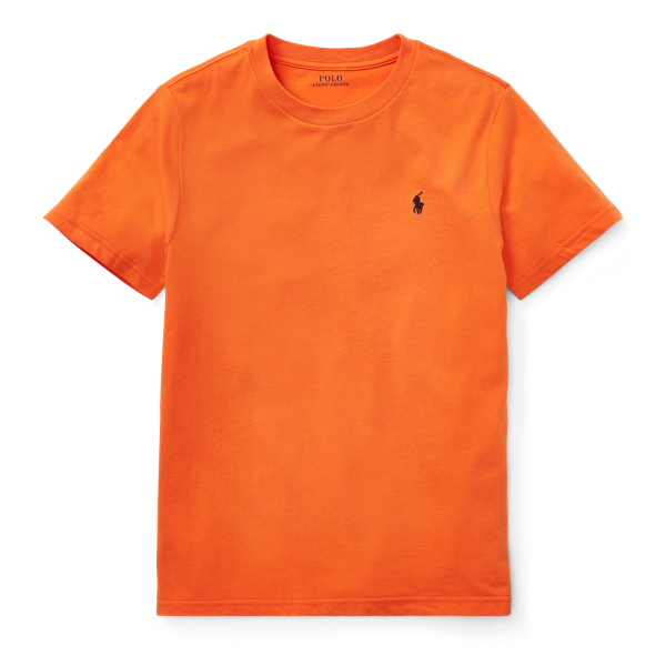 Cotton Jersey Crewneck T-Shirt