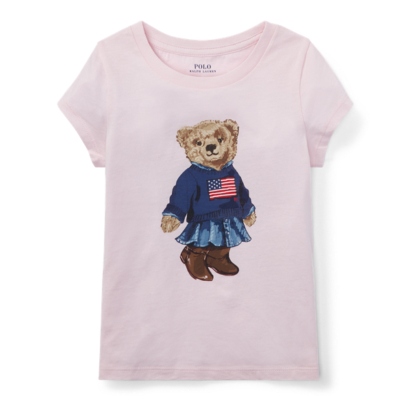 pink polo bear shirt