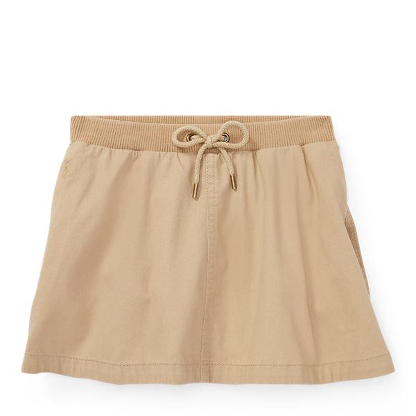 Cotton Chino Skirt