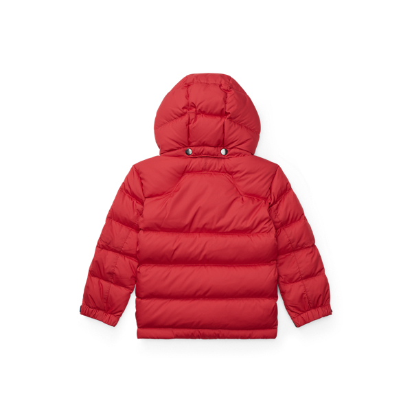 polo ralph lauren men's hooded ripstop down coat