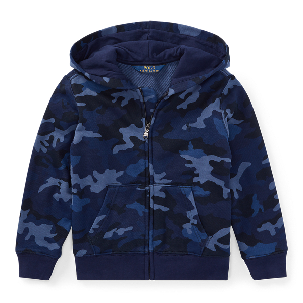 ralph lauren blue camo hoodie