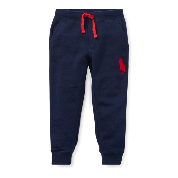 Cotton-Blend-Fleece Pant