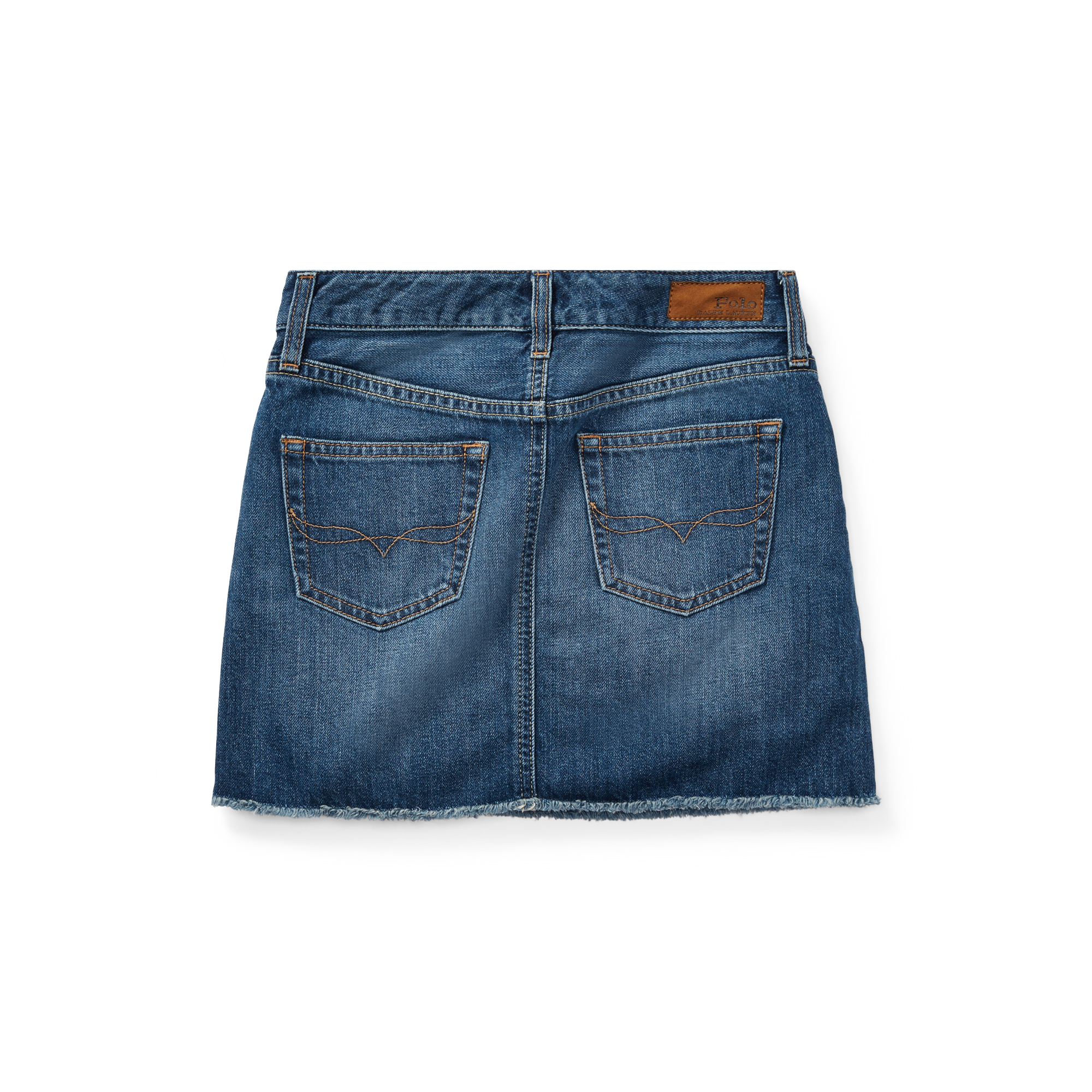 Ralph Lauren Denim 5-Pocket Skirt. 2