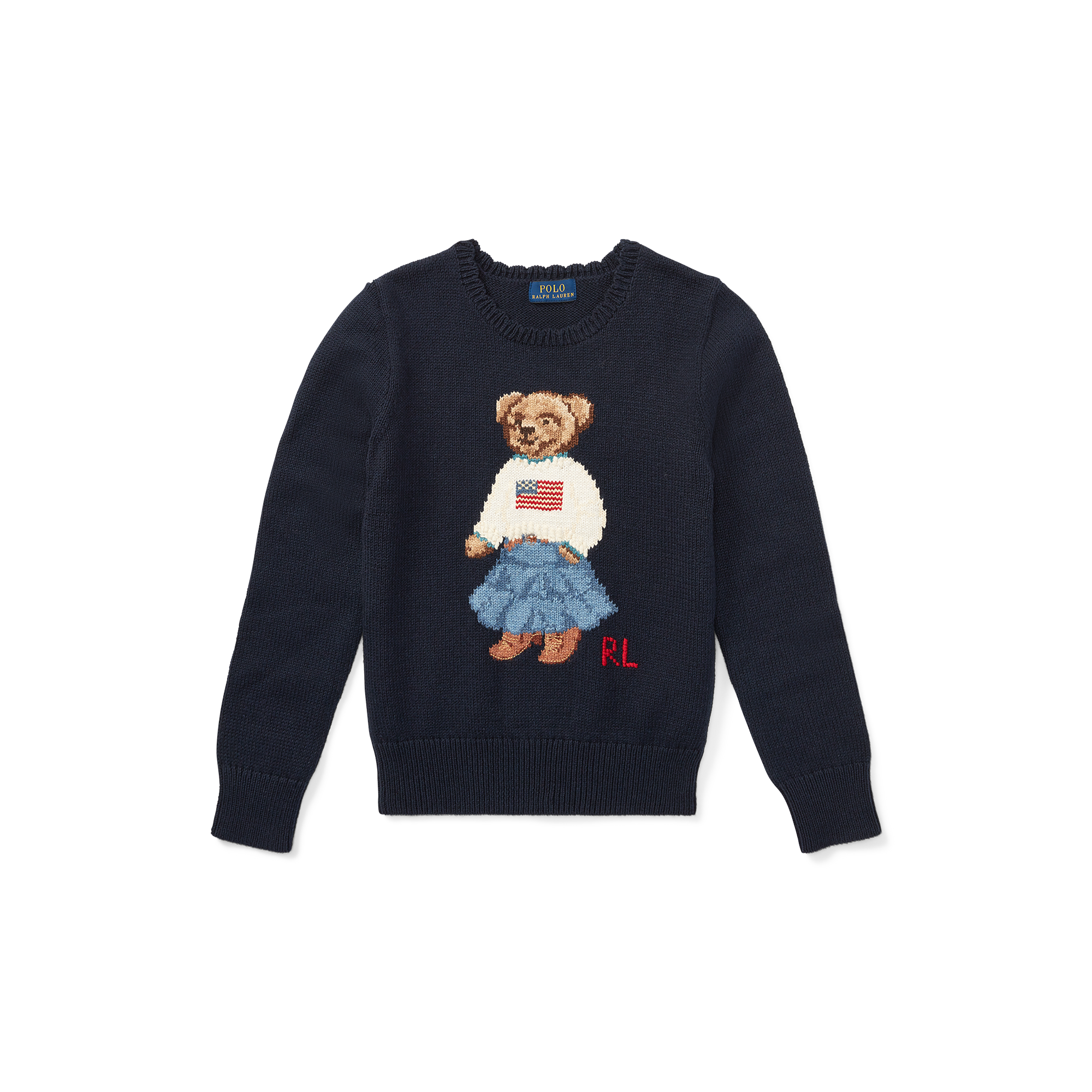Ralph Lauren Polo Bear Cotton Sweater. 1