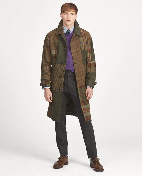 ralph lauren patchwork blazer