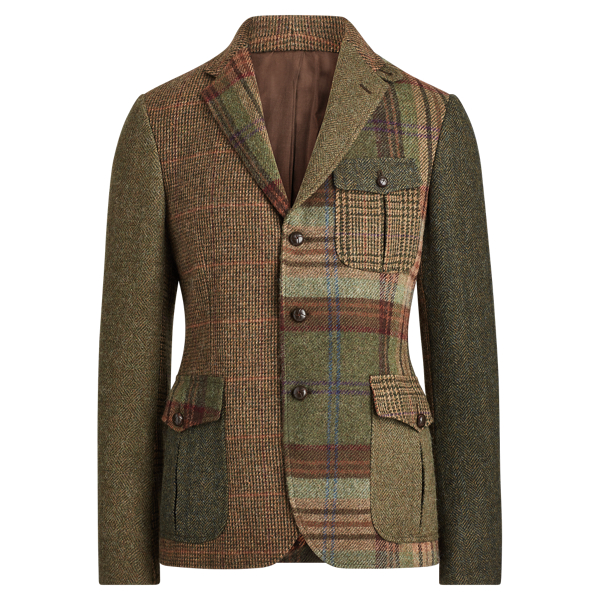 ralph lauren tweed jacket mens