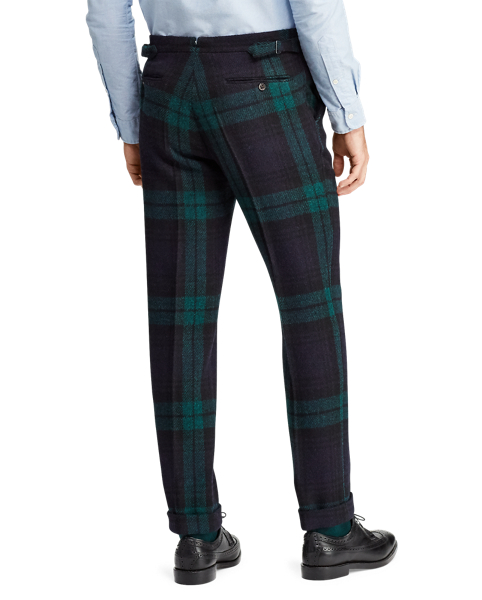 polo tartan pants